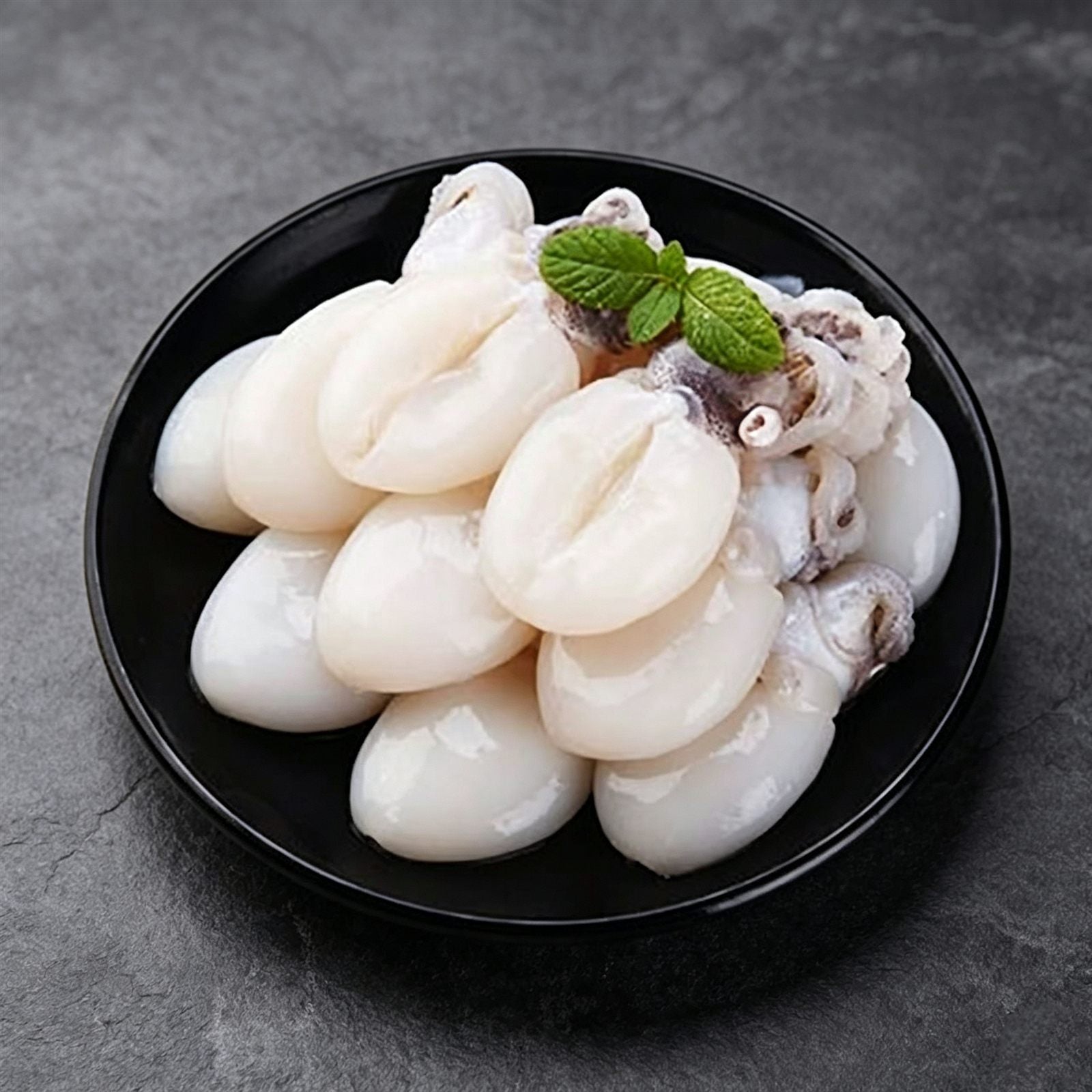 Fresh Frozen Baby Cuttlefish, Peeled & Gutted 1000g
