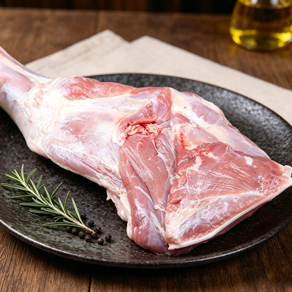 Frozen Bone-In Goat Front Leg