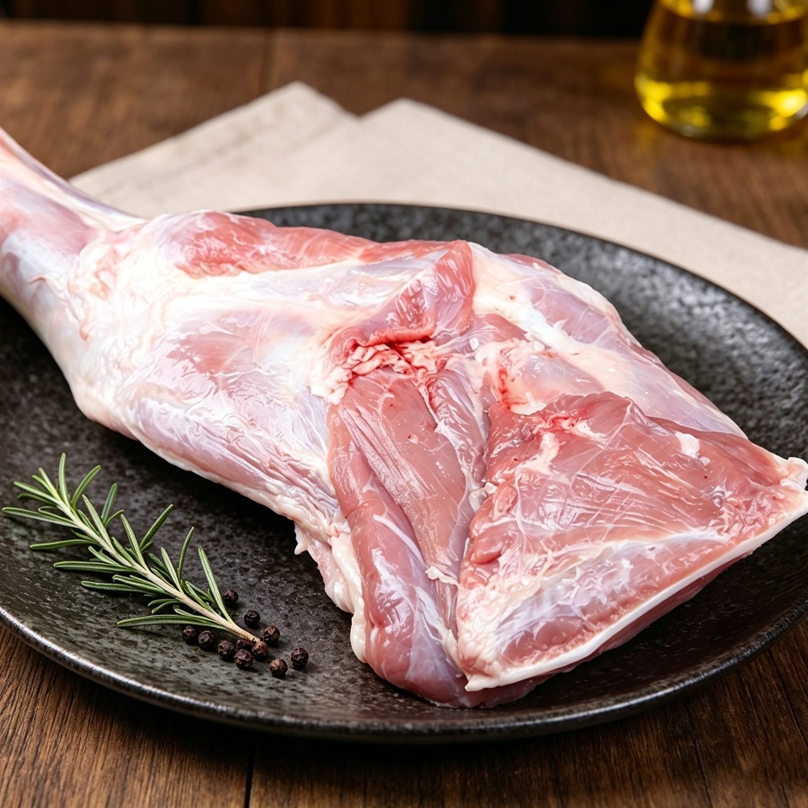 Frozen Bone-In Goat Front Leg